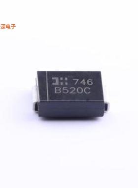 B520C-13-F |原装SMC(DO-214AB)DIODE SCHOTTKY 20V 5A SMC