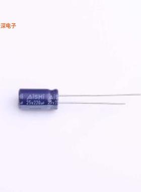 ERR1EM221E12OT |原装插件,D6.3xL12mm直插铝电解