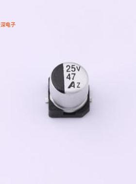 GVZ1E476M0506CN |贴片型铝电解2000Hrs,-55~+105℃,0.76Ω