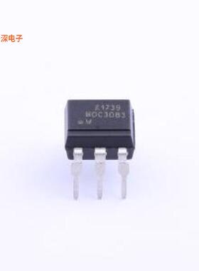 MOC3083 |原装DIP-6OPTOISOLATOR 5KV TRIAC 1CH 6-DIP