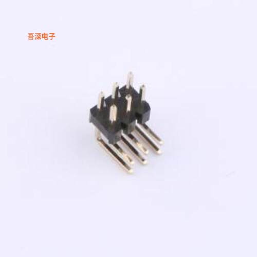 XDZ200-2-03-W-2.0-G1 |整针镀金 1U排针弯插,P=2mm