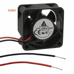 12VDC EFB0412HHD 40X20MM AXIAL WIRE 12VDCFAN