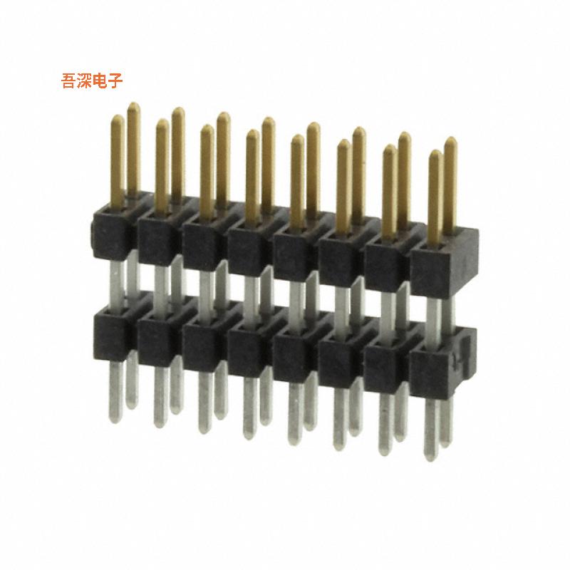 TW-08-03-L-D-250-120 |16CONN HDR 16POS 0.079 STACK T/H