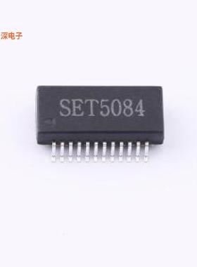 SET5084ST |原装SMD-24P,15.1x7.1mm网口变压器