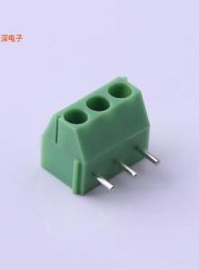 KF350R-3.5-3P |可拼接 铜 环保螺钉式接线弯插,P=3.5mm