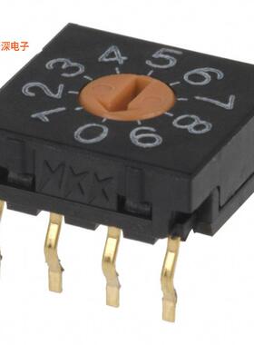 FR01FR10P-S |BCDSWITCH ROTARY DIP BCD 0.1A 5V