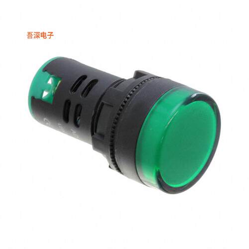 FL1P-22NA-1-G24V | GRN 22MM NUT 24VAC/DC STK