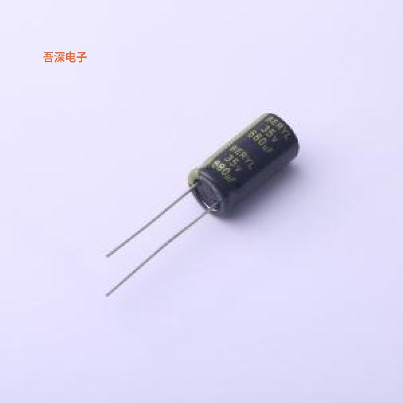 RG035M681LO10*20TA-1A1E |原装插件,D10xL20mm直插铝电解