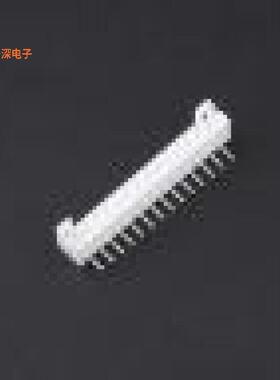 2.0mm-14P WZ|线对板针座白色 适应基板厚度1.2mm-1.6m