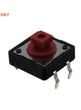 ADTS24RV |SPST-NOSWITCH TACTILE SPST-NO 0.05A 12V