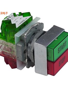 9001KXRC136 |前面板安装PUSH BUTTON 600VAC 10A 30MM T-KX