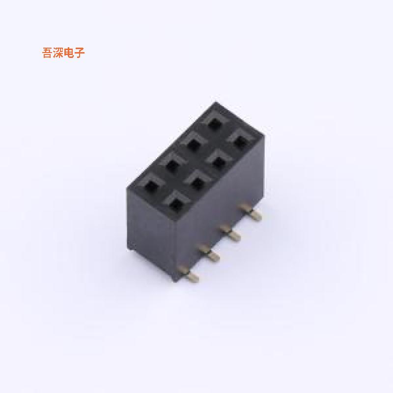 HX PM-2.54-02-04-S-H8.5 |排母配套排针HX PZ2.54-2x4P系列