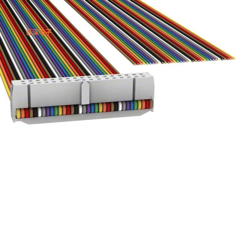 H1DXS-3436M |插口至线缆IDC CBL - HHKR34S/AE34M/X