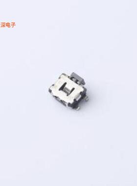 EVQP3401K|行程0.2mm 黑色轻触SMD,3.5x3.6m
