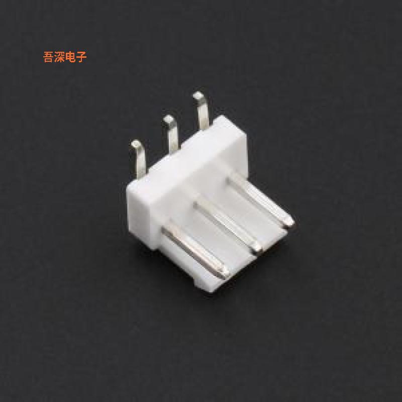 A396E1W1-2Y3P11 |VH3.96 1x3P 弯插线对板针座弯插,P=3.96mm