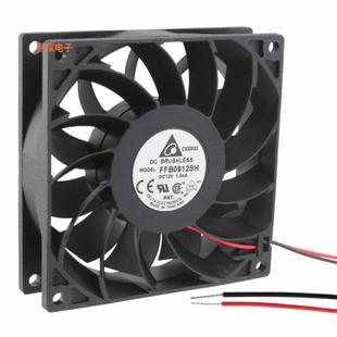 12VDC FFB0912SH 92X25.4MM AXIAL WIRE 12VDCFAN