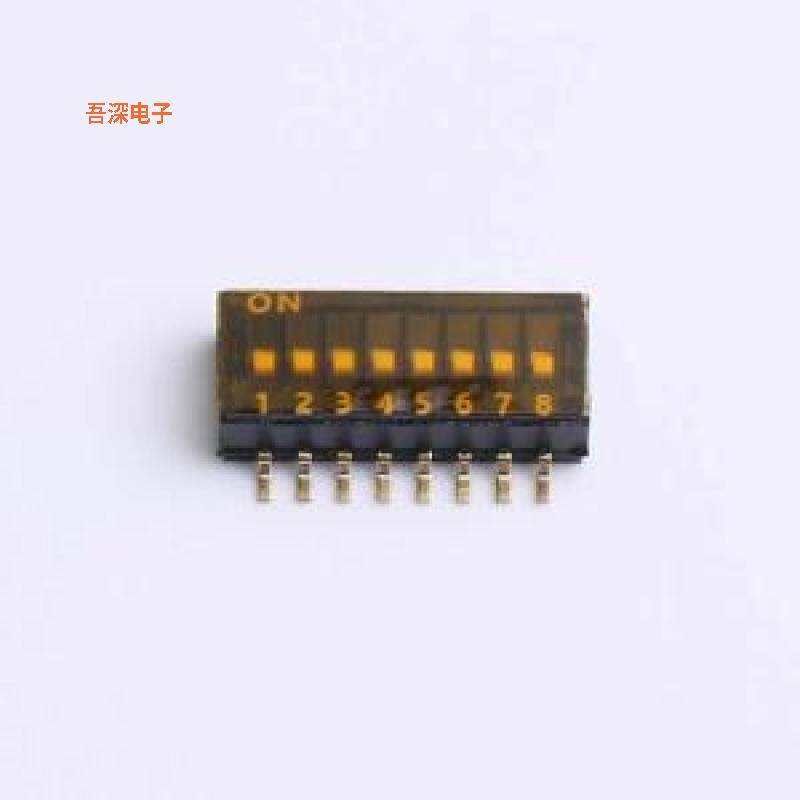 DSHP-08-R |细脚 贴片正拨平拨SMD 5.4x11.74拨码SMD