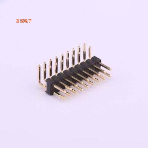 X6521WR-2x09H-C60D30 |原装弯插,P=2.54mm排针