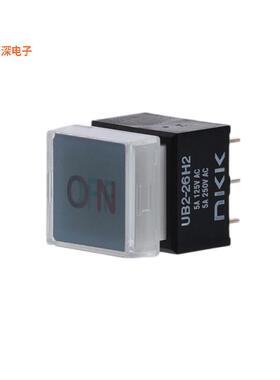 UB226SKW036CF-5JCF11 |通孔SWITCH PUSHBUTTON DPDT 5A 125V