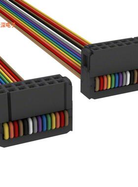 A3BBB-1436M |插口至插口IDC CABLE- ASR14B/AE14M/ASR14B