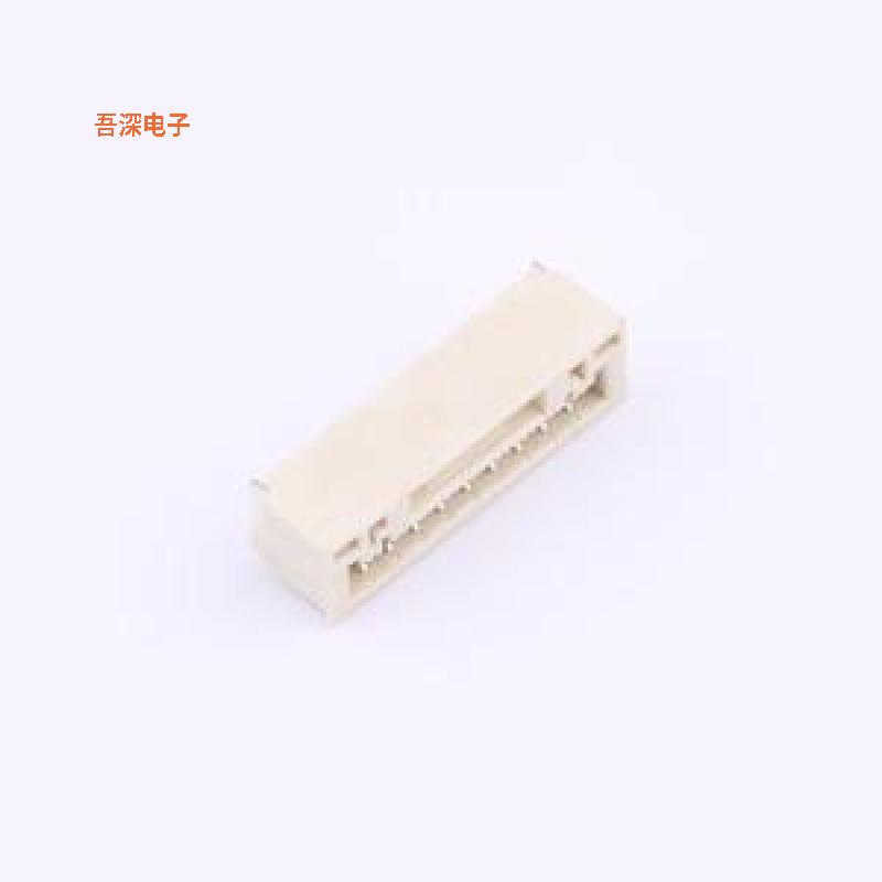 WAFER-GH125W-9A |带扣线对板针座SMD,P=1.25mm,卧贴