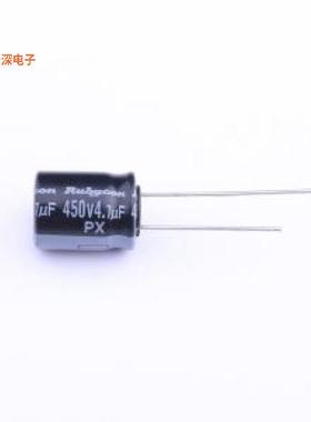 450PX4R7MEFC10X12.5 |原装插件,D10xL12.5mm直插铝电解