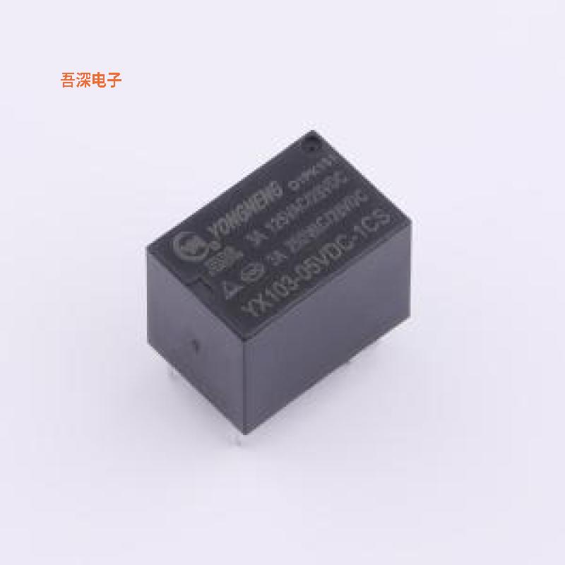 YX103-05VDC-1CS |电流3A，5VDC,1组转换信号继电器DIP-6