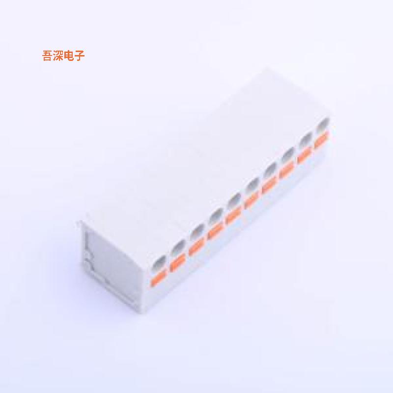 KF239-5.0-10P |原装插件,P=5mm弹簧式接线