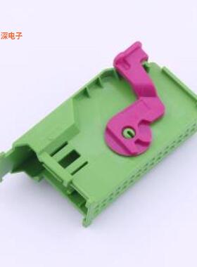 2050723-1 |32 位绿色盖板组件，PBT GF20 材质