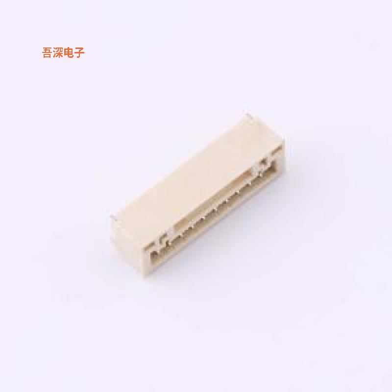 D125E1W1-2W10P43 |线对板针座GH1.25 1x10P 卧贴