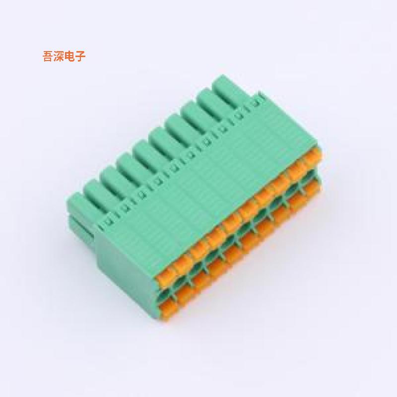 MX15EDGKNH-3.5-2*10P-GN01-Cu-A |原装P=3.5mm插拔式接线