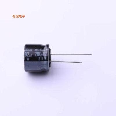 200BXW82MEFR18X16 |原装插件,D18xL16mm直插铝电解