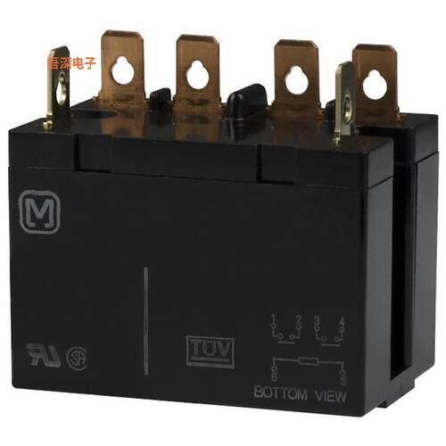 HE2AN-AC24V |底座安装RELAY GEN PURPOSE DPST 25A 24V