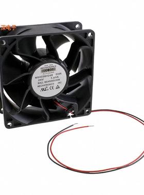 MS9238H24B-FHR-2EM |24VDCFAN AXIAL 92X38MM 24VDC WIRE