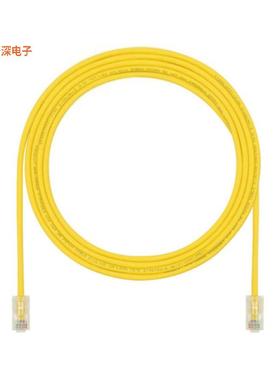 UTP28CH9MYL |圆形线缆CABLE MOD 8P8C PLUG-PLUG 29.53'