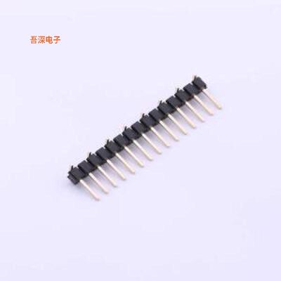 DZ254S-11-15-48 |排针排针2.54mm 1x15P 立贴 方针