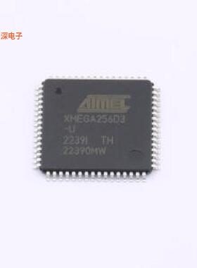 ATXMEGA256D3-AUR 原装|正品TQFP-64(14x14)