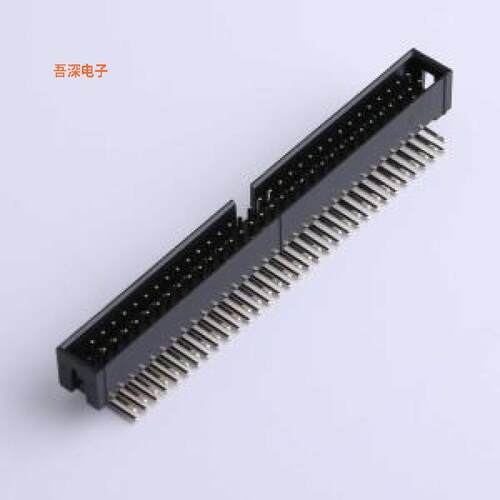 DS1013-64RSiB-B-0 |原装全金，黑色，B级，PBT V0弯插,P=2.54mm