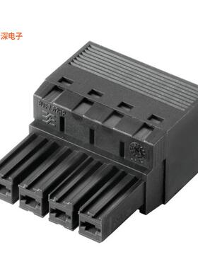 1060410000 |插头，刀片插座TERM BLOCK PLUG 4POS 7.62MM