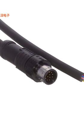 M12A-12BMMM-PL8D04 |原装全新CBL 12POS RCPT TO WIRE 13.12'