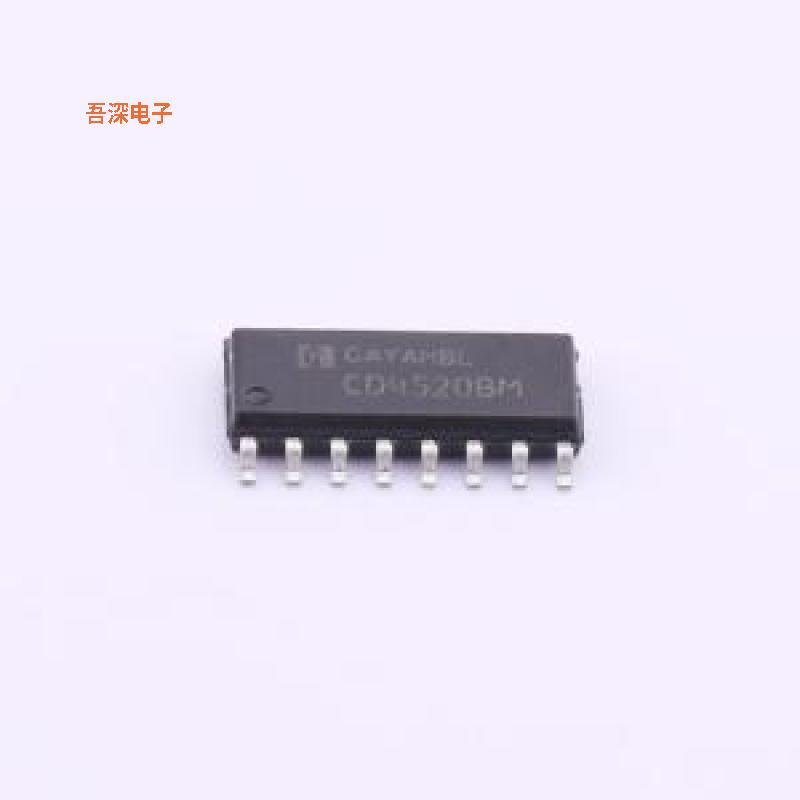 CD4520BM/TR |原装SOP-16计数器/分频器