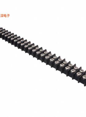 24-140 |隔板接线座CONN BARRIER STRP 24CIRC 0.375