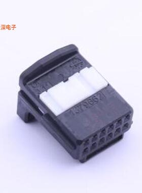 1379662-1|原装P=2.2mm12W PLUG HSG ASSY BLAC