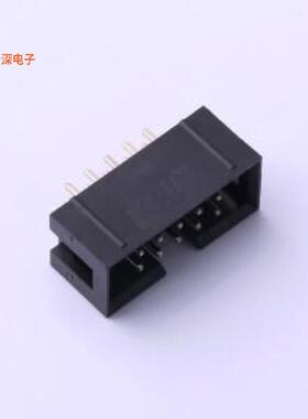 DC3-2.54-10PAS |原装插件,P=2.54mmIDC刺破式(牛角/简牛)