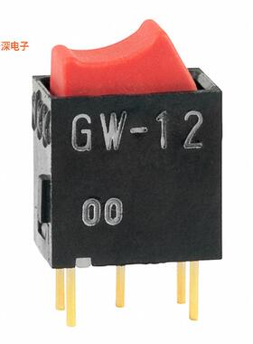 GW12RCP |通孔SWITCH ROCKER SPDT 0.4VA 28V