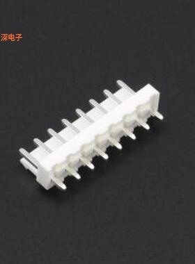 HC-VH-8A-TW |线对板针座针座VH3.96-8A 直针白色 插件铜