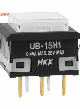 UB15KKG015D-JB |原装全新SWITCH PUSH SPDT 0.4VA 28V