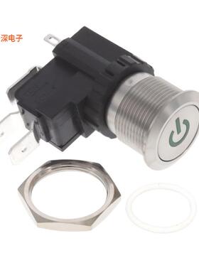 AVH19LSFP6122604 |原装全新SWITCH PUSHBUTTON SPDT 26A 125V