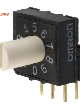 A6RV-102RS |BCDSWITCH ROTARY DIP BCD 0.025A 24V