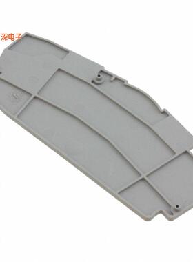 3212307|端板CONN TERM BLK END PLATE GRA